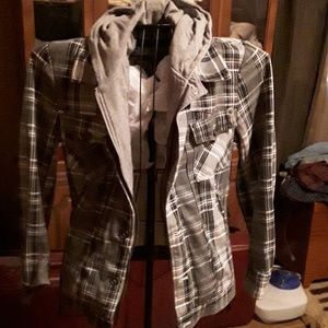 Hooded Jacket size lg